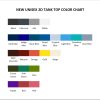 tank top color chart - Corgi Gifts