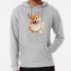 ssrcolightweight hoodiemensheather greyfrontsquare productx1000 bgf8f8f8 29 - Corgi Gifts