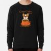 ssrcolightweight sweatshirtmensblack lightweight raglan sweatshirtfrontsquare productx1000 bgf8f8f8 4 - Corgi Gifts