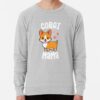 ssrcolightweight sweatshirtmensheather greyfrontsquare productx1000 bgf8f8f8 10 - Corgi Gifts