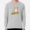 ssrcolightweight sweatshirtmensheather greyfrontsquare productx1000 bgf8f8f8 13 - Corgi Gifts