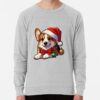 ssrcolightweight sweatshirtmensheather greyfrontsquare productx1000 bgf8f8f8 5 - Corgi Gifts