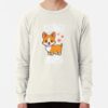 ssrcolightweight sweatshirtmensoatmeal heatherfrontsquare productx1000 bgf8f8f8 10 - Corgi Gifts