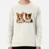 ssrcolightweight sweatshirtmensoatmeal heatherfrontsquare productx1000 bgf8f8f8 14 - Corgi Gifts