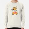 ssrcolightweight sweatshirtmensoatmeal heatherfrontsquare productx1000 bgf8f8f8 3 - Corgi Gifts