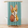 urshower curtain closedsquare1000x1000.1 27 - Corgi Gifts