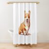 urshower curtain closedsquare1000x1000.1 30 - Corgi Gifts