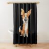 urshower curtain closedsquare1000x1000.1 7 - Corgi Gifts